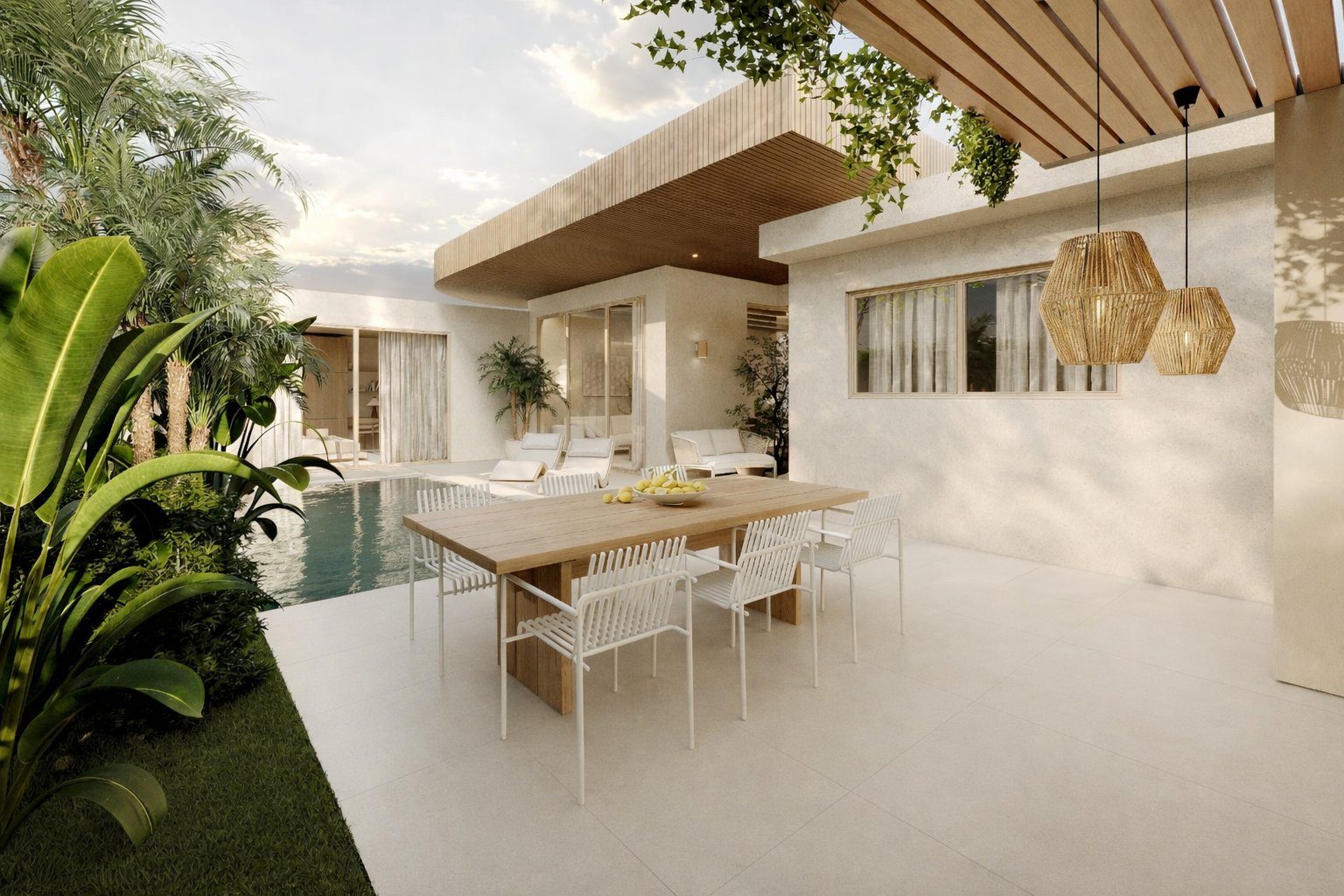 Poolside Terrace